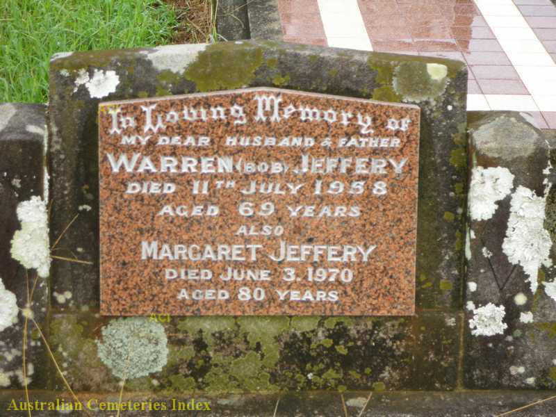 Photo of headstones/Margaret Sabina Maud Perry 1890-1970 hdstn Kempsey East Cem